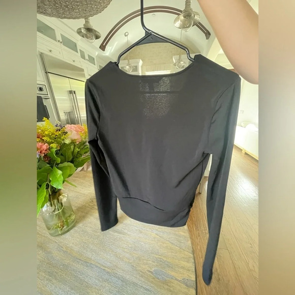 Banana Republic Black Cross Top Size XS - Picture 2 of 4